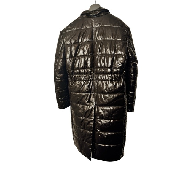 REMAIN BIRGER CHRISTENSEN Gia double-breasted quilted leather coat - Picture 6 of 12